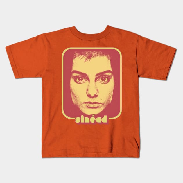 Sinéad O'Connor /// Retro Styled Aesthetic Design Kids T-Shirt by DankFutura